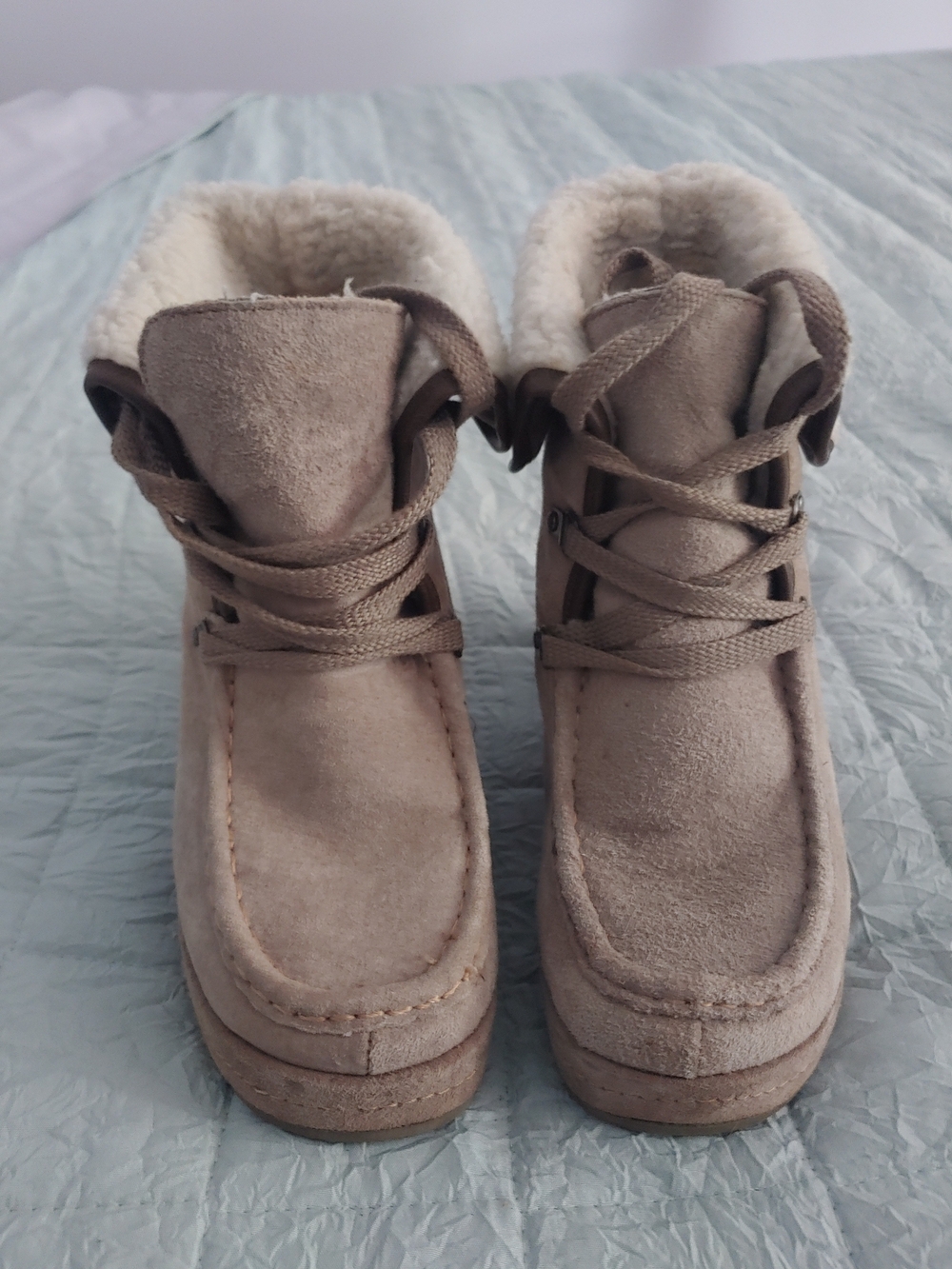 Vintage Rocket Dog Winter Lace-Up Ankle Boots Y2K